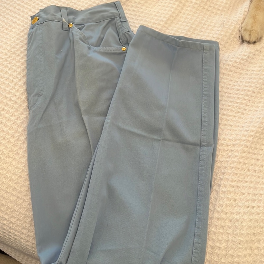 Escada blue pants